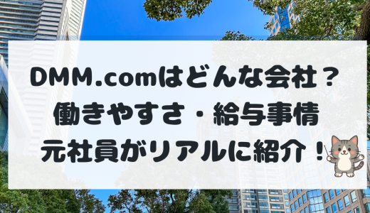 DMMの社風を元社員が徹底解説｜チャレンジ精神・働きやすさ・給与事情までリアルに紹介【2025年最新版】