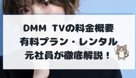 【2025年版】DMM TVの購入方法＆料金プラン｜見放題・レンタルとの違い・購入できない原因を元社員が徹底解説